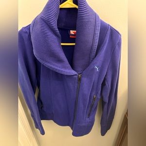 Puma sweat shirt/jacket. Excellent condition.